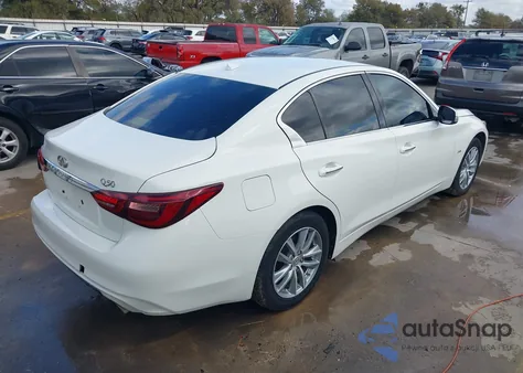 2018 Infiniti Q50 2.0T Pure from USA, damaged, VIN JN1CV7AP2JM240392